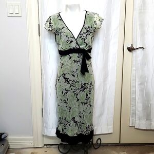 Speechless Floral V-Neck Dress